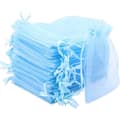 Organzapose, organza gavepose, smykkepose, bryllupspose
