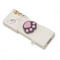 Miniatyrbilde 1 av 8: USB-minnebrikke Søt Tegneserie U-disk Bærbar USB3.0 Flash Disk for Telefon Bærbar PC Høytaler 64GB 3.0