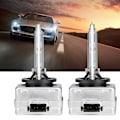 Miniatyrbilde 4 av 8: 2 stk D3S 6000K 35W Xenon-lampe med jernbrakett for HID Lang levetid Ultra lysstyrke