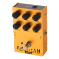Miniatyrbild 3 av 8: Elgitarreffekter Drive Pedal Effector Simulerar gitarrdistorsion och Overdrive-effekter AN 34 Gold