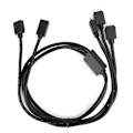 Pikkukuva 2 / 8: 3PIN 5V ARGB Jakokaapeli Tuulettimen Adapterikaapeli LED-nauhan Liitinkaapeli Johto ARGB 1‑to‑3