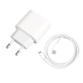 Pikkukuva 3 / 8: 20W Puhelimen Lataussovitin Type C - IOS-liitäntäkaapeli Pikalataus PD Seinälaturi 1 metrin Latauskaapelilla Iphonelle EU-pistoke 100‑240V