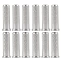 Miniatyrbillede 1 af 8: 12 stk. Erstatningsbueskydningsbase aluminiumindsatser til kulpile 6,2 mm