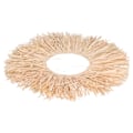 Pikkukuva 1 / 8: Raffia seinäkoriste kannettava tekstuuri ulkonäkö seinävaate ympäristöystävällinen Raffia roikkuva seinä