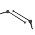 Miniatyrbillede 8 af 8: Forhjul CVD-drivaksel Let at installere Holdbar stabil RC-bil-drivaksel til TRAXXAS UDRBlack