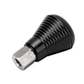 Miniatyrbillede 2 af 8: Positiv Pol Foldbar Cykel Sadelpind Svampe Stop Elektroplettering Spejl Finish Foldbar Cykel Sadelpind Blok Sort