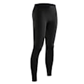 Miniatyrbillede 4 af 8: Stramme Leggings Elastisk Polyester Hurtigtørrende Mænds Kompressionsbukser til Fitness Træning Sort L