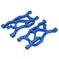 Miniatyrbilde 5 av 8: 1 par metall aluminiumlegering bakre nedre svingarm for ARRMA 1/7 INFRACTION 6S / 1/8 RC bil Blå
