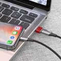 Miniatyrbillede 5 af 5: USB til USB-C Adapter til Apple iPhone 16 ProMax Oplader Adapter 3-pak, Type C Hun til USB A Han Kabelstik til iPhone 15 14 13 12 11