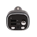 Miniatyrbilde 7 av 8: Bil Bluetooth-spiller 2 USB-porter Lader 7 fargede lys FM-sender For håndfri samtaler Sølv