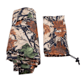 Miniatyrbillede 5 af 8: Udendørs sport vandtæt poncho multifunktionel let camouflage regnfrakke