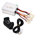 Miniatyrbillede 2 af 8: 48V 500W El-cykel Controller Tommelgas Sæt Elektrisk Cykel Børstet Controller og Tommelgas Kit