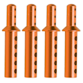 Miniatyrbild 3 av 8: RC karossstolpe för 1/10 HSP 94111 94108 94188 08007 Höghållfast aluminiumlegering RC Car Shell Column med Car Shell Spänne Guld