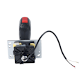 Miniatyrbillede 5 af 8: Flysimulator Gamepad Stick Controller Spil Flyvende Joystick Rocker Til PC Desktop Spil Tilbehør