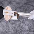 Miniatyrbillede 6 af 8: Rustfrit stål steak klemmer madlavning tang multifunktionel mad flipping spatel tang klip til kød pizza tærter