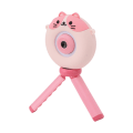 Miniatyrbild 5 av 8: Lollipop Barnkamera för barn med stativ 48MP 2.0in HD Digitalkamera för barn Videokamera Spel Musik Leksak för 3-12 år gamla pojkar flickor Rosa