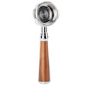Pikkukuva 2 / 8: 58mm pohjaton portafilter puukahvalla sopii Expobar E61:lle Flair 58:lle Sanremolle Faema Tracwoodille