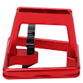 Miniatyrbilde 2 av 8: Folding Bike Front Carrier Adapter Aluminium Alloy Hollow Carved Mount Base for PODAY RED