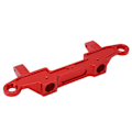 Pikkukuva 4 / 8: RC takapuskurin kiinnitys CNC-alumiiniseos puskurin kiinnitys Axial 1/6 SCX6 RC-ajoneuvolle Punainen