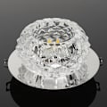 Miniatyrbilde 3 av 7: 5W moderne krystall LED-taklampe montert LED-taklamper hjem hall ganglys