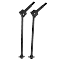 Miniatyrbillede 2 af 8: Forhjul CVD-drivaksel Let at installere Holdbar stabil RC-bil-drivaksel til TRAXXAS UDRBlack