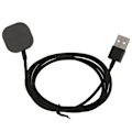 Miniatyrbillede 3 af 8: Urværk Oplader USB Magnetisk Opladning 2.5W Hurtig Opladning Ur Opladningskabel til IOS Watch Series 8 7 6 5 4 3 2 1 SE Sort Kvadrat