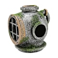 Miniatyrbillede 8 af 8: Akvarium Hjelm Ornament Simulation Giftfri Skjulested Hus Harpiks Fiskekum Dekoration til Ferskvand Saltvand