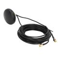 Miniatyrbillede 8 af 8: 4G GPS Antenne Omnidirektional Positionering Vægmontering 2 Mode 2 Udgang SMA Han 3 Meter Line