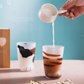 Miniatyrbilde 8 av 8: 1 stk søt kattepoter glass tigerpoter krus kontor kaffekrus frokost melkeglass kopp gave