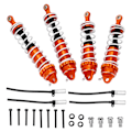 Miniatyrbillede 4 af 8: RC Stødabsorbere Reservefjedre Stødabsorbere Aluminiumlegering til ZD Racing 1/7 DBX-07 Orange