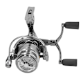 Miniatyrbillede 2 af 8: Spinninghjul Long Shot Skew Notch Non Gap Metal Fiskeriudstyr med Vippearms Stabiliseringsstang YKS3000M Lokke Medium Lav Kop
