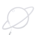 Miniatyrbillede 6 af 8: Planet Neon Skilt LED Natlampe Dekorativ Lys til Hjem Soveværelse Bar Bryllup Fødselsdagsfest Dekoration Blåt Lys