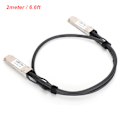 Miniatyrbilde 4 av 8: QSFP+ Kobberkabel Kompatibel H3C Internettkafé Fotoelektrisk 1‑7 Meter Datakabel G04062Meter