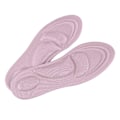 Miniatyrbillede 2 af 8: Ortopædiske indlægssåler til flade fødder, svangstøtte, memory foam indlægssål, sko pude komfort pink til kvinder