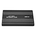 Miniatyrbillede 4 af 8: Ekstern harddisk 2,5 tommer Slim USB 2.0 Høj hastighed Plug and Play Mobil harddisk til computer PC Rejse Sort 500GB