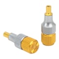 Miniatyrbillede 4 af 8: 2 stk. Drone Controller Teleskopiske Rocker Joystick Aluminium Legering Guld og Sølv Justerbare Forlængelsespinde til Mini 3 Pro