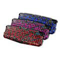 Miniatyrbillede 5 af 8: 104 Tasters Kablet Gaming Tastatur A878 Engelsk Tre Farve Baggrundsbelysning til Win7 / 8 / Vista / XP / 2000