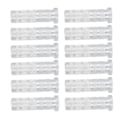 Miniatyrbillede 4 af 8: 12 stk. Erstatningsbueskydningsbase aluminiumindsatser til kulpile 6,2 mm