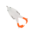 Miniatyrbild 2 av 8: Dubbelpropellergroda lockar Flexibel Tjock Hållbar Artificiell Simulering Fiskebeten7#