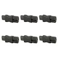 Miniatyrbillede 7 af 8: 6 stk. IEC320 C8 til IEC320 C15 Strømadapter IEC320 Han C8 til Hun C15 Strømstikadapter til PDU Chassis UPS Stikkontakt