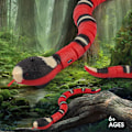 Miniatyrbilde 4 av 8: Smart Sensing Snake Toy Interaktiv Simulering Induksjon Elektrisk Snake Toy for Halloween Jul Aprilsnarr