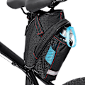 Miniatyrbillede 8 af 8: Trinka Bærbar, regntæt cykelsadelpose Cykelstolpe Nylon taske Pack