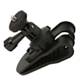 Miniatyrbild 5 av 8: 360° rotation bilkameraklämma för Insta360 GO 3 - Säkert solskyddsfäste