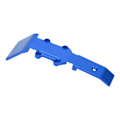 Miniatyrbillede 6 af 8: 1/16 Forreste Skridplade Aluminium Legering Bærbar Letvægts RC Forreste Skridplade til Traxxas E Revo VXL Blå