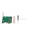 Pikkukuva 1 / 8: ST58 ASMedia / ASM1061 MSATA NGFF 6Gbps PCI Express Rev.2.0 ATA3.0 -laajennuskortti
