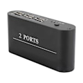 Miniatyrbilde 2 av 8: HDMI-switcher liten 2-inn&#8209;1-ut 2-port 4K-deling for USB-tastatur / mus / skriver / video