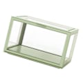 Miniatyrbillede 4 af 8: Figur Organizer Skrivebord Dukke Akryl Vitrine Høj Transparens Forseglet Støvtæt Show Case Lysegrøn