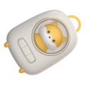 Miniatyrbillede 4 af 8: Bluetooth-højttaler Space Capsule Design Bærbar trådløs, sød udendørs højttaler med lys hvid