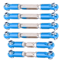 Pikkukuva 5 / 8: Alumiininen Camber Link -säädettävä Camber Link -linkki stavändillä ARRMA Senton 1/10 RC-autolle - Sininen