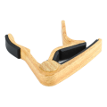 Miniatyrbild 5 av 8: Gitarr Capo Aluminiumlegering massivt trä Akustisk elektrisk gitarr Ukulele Tuning Clamp